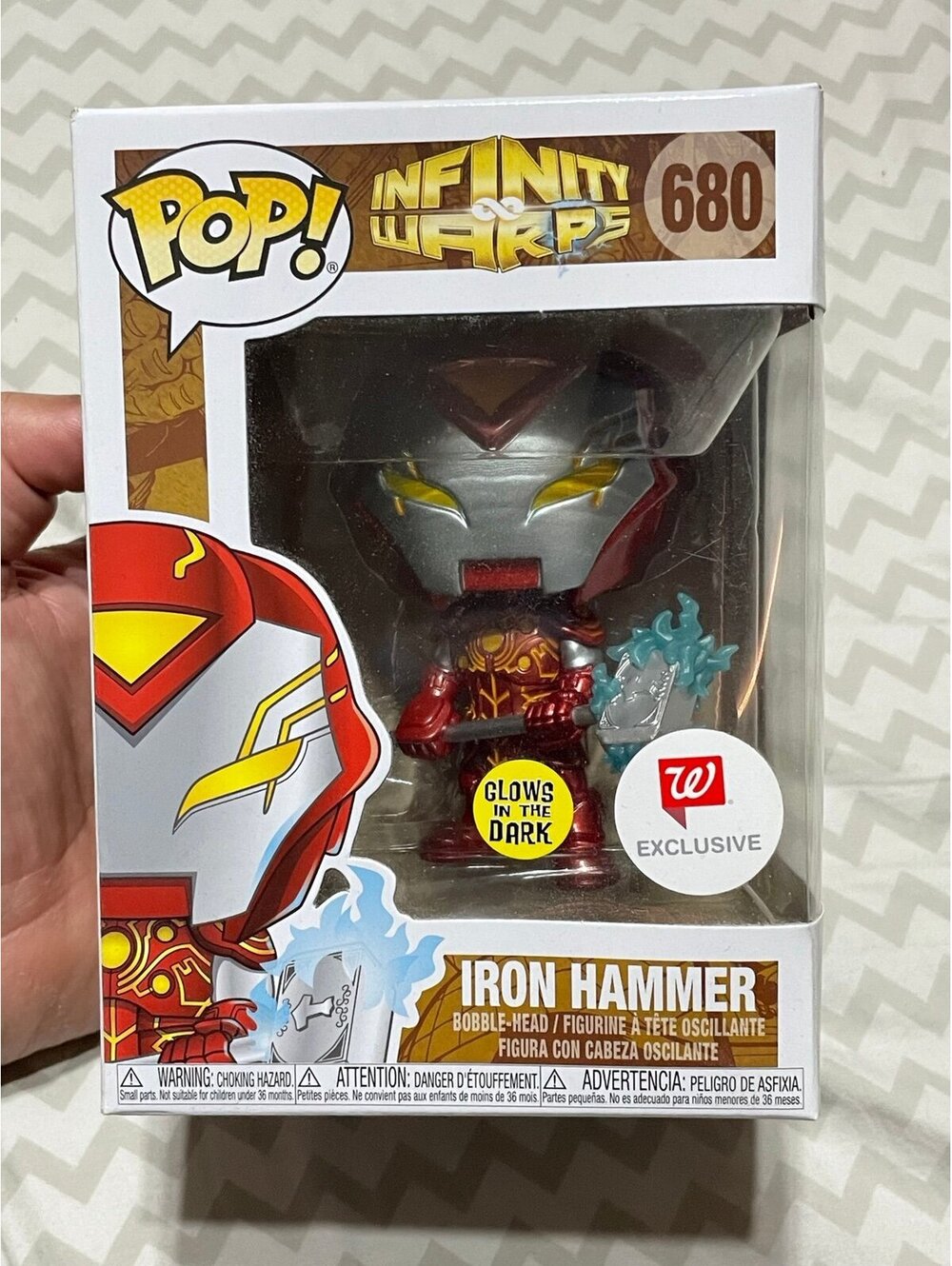 Funko POP! Marvel Infinity Warps - Iron Hammer #680 Walgreens Exclusive